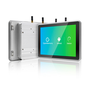 24VDC 10.1 pollici HMI con COM RS485 CAN 2LAN 4G LTE buzzer incorporato o watchdog Android Linux Debian industria HMI touchscreen PC - Product Image 3