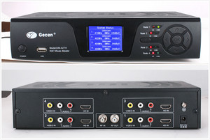 Modulador digital 4 en 1 de salida Codificador DVB-T de 4 vías Accesorios de radio y TV - Product Image 4