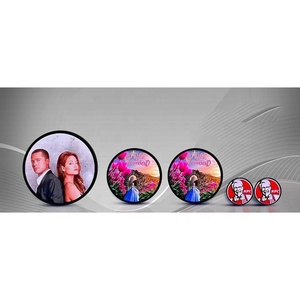 UHD LED P4 açık yuvarlak işareti çift taraflı RGB SMD Logo ekran ve dijital tabela için - Product Image 2