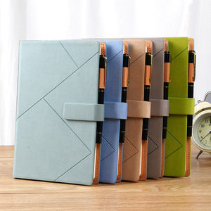 Cuaderno personalizado A5 de nuevo diseño, cuaderno personalizado A5 de piel sintética con logotipo y publicidad - Product Image 2