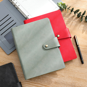 Agenda bianca diario del taccuino datato ogni giorno copertina rigida in Pu con spugna e chiusura magnetica - Product Image 2