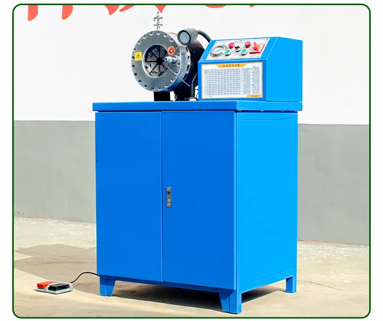 Hebei Wanrun 2 Inch 4 Inch Rubber Hose Crimping Machine Hydraulic Hose Manufacturing for Home Use Plant Direct from Manufacturer