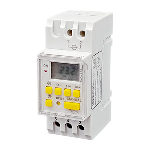 Din Rail Montage THC-15A Solar Street Lamp Controller 220-240VAC Wöchentlich programmier barer Timer 16A max. Photovoltaik-PA-System - Product Image 1