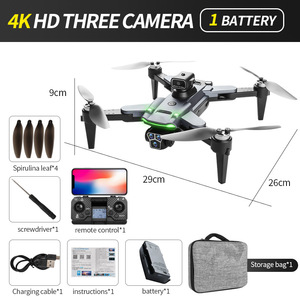 Drone hava fotoğrafçılığı otomatik dönüş GPS engel kaçınma Quadcopter uzaktan kumandalı uçak - Product Image 4