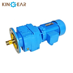0.18-160kw Rated Power and 14-280rpm <strong>Output</strong> Speed Helical Gear Motor Reductor