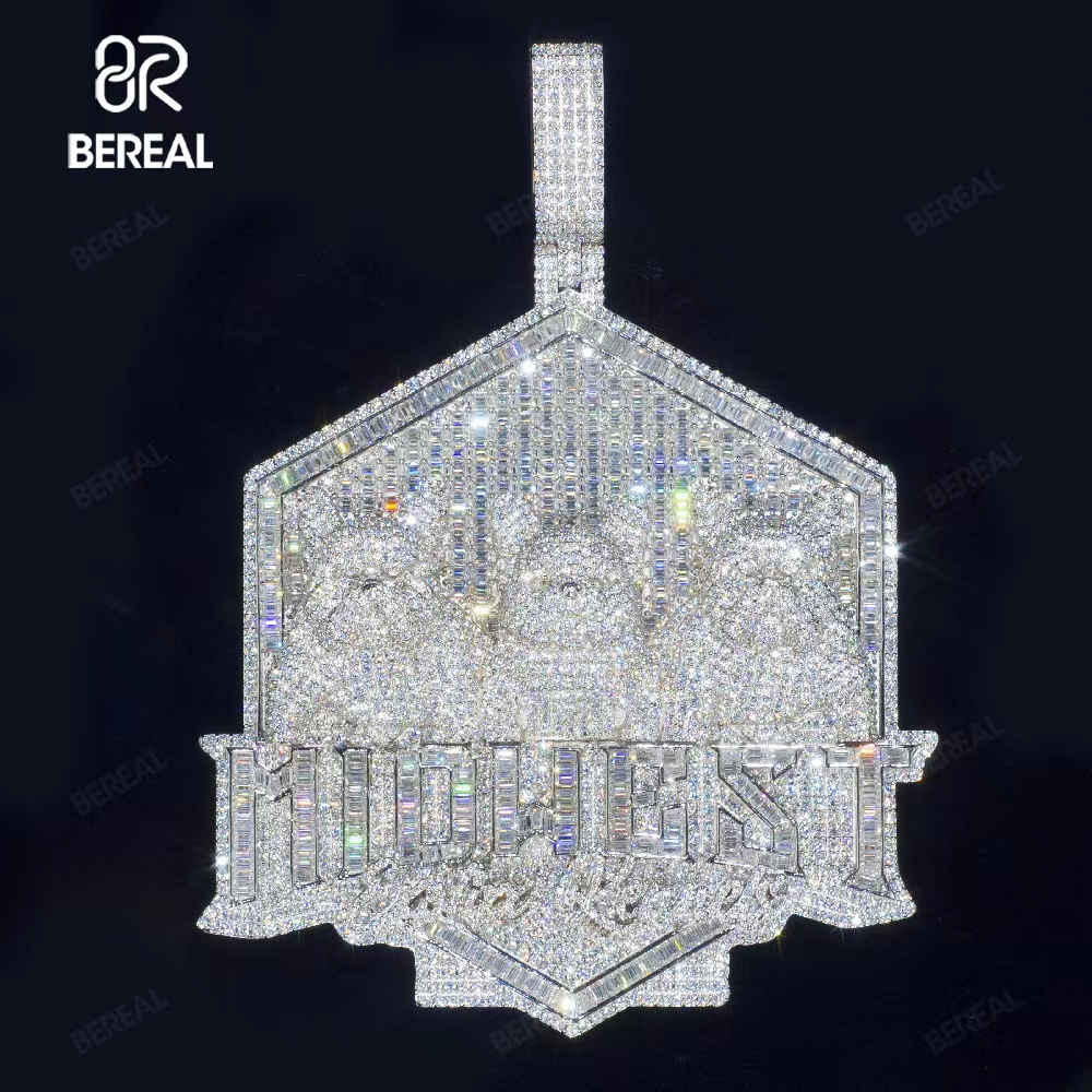 925 Silver + Vvs Moissanite