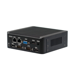 CAIXUNIPC Factory 6 * COM Lüfter loser industrieller Mini-PC Intel Elkhart Lake J6412 J6413 DDR4 RAM /M.2 SSD 6 * USB 2 * LAN Mini-Computer - Product Image 3