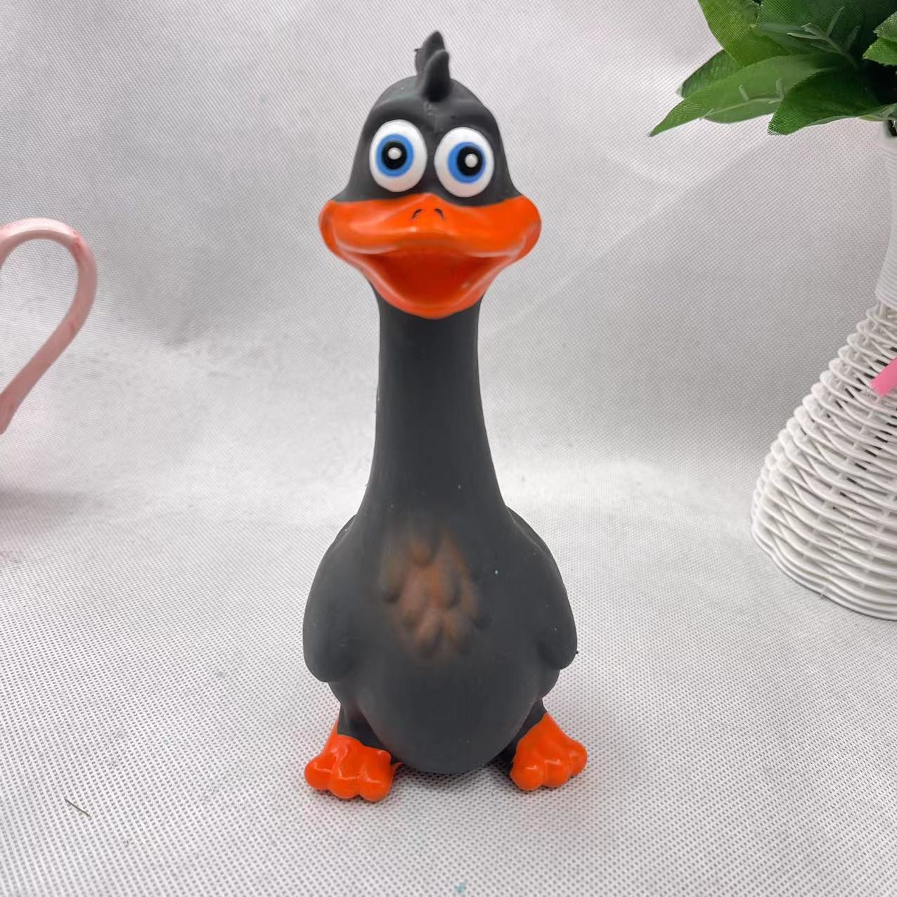 Latex toy-black duck 1
