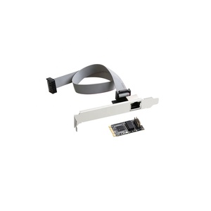 Computadora de escritorio 22 42mm Ngff tarjeta Wlan con cable para PC 1 puerto Rj45 tarjeta de red Lan M.2 Gigabit NIC I210 Chip 10/100/1000Mbps - Product Image 2
