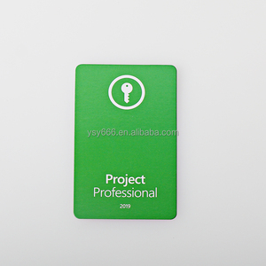 Original Project Professional 2021 Englisch Retail Key Online-Aktivierung Software für den globalen Gebrauch für das Betriebs system