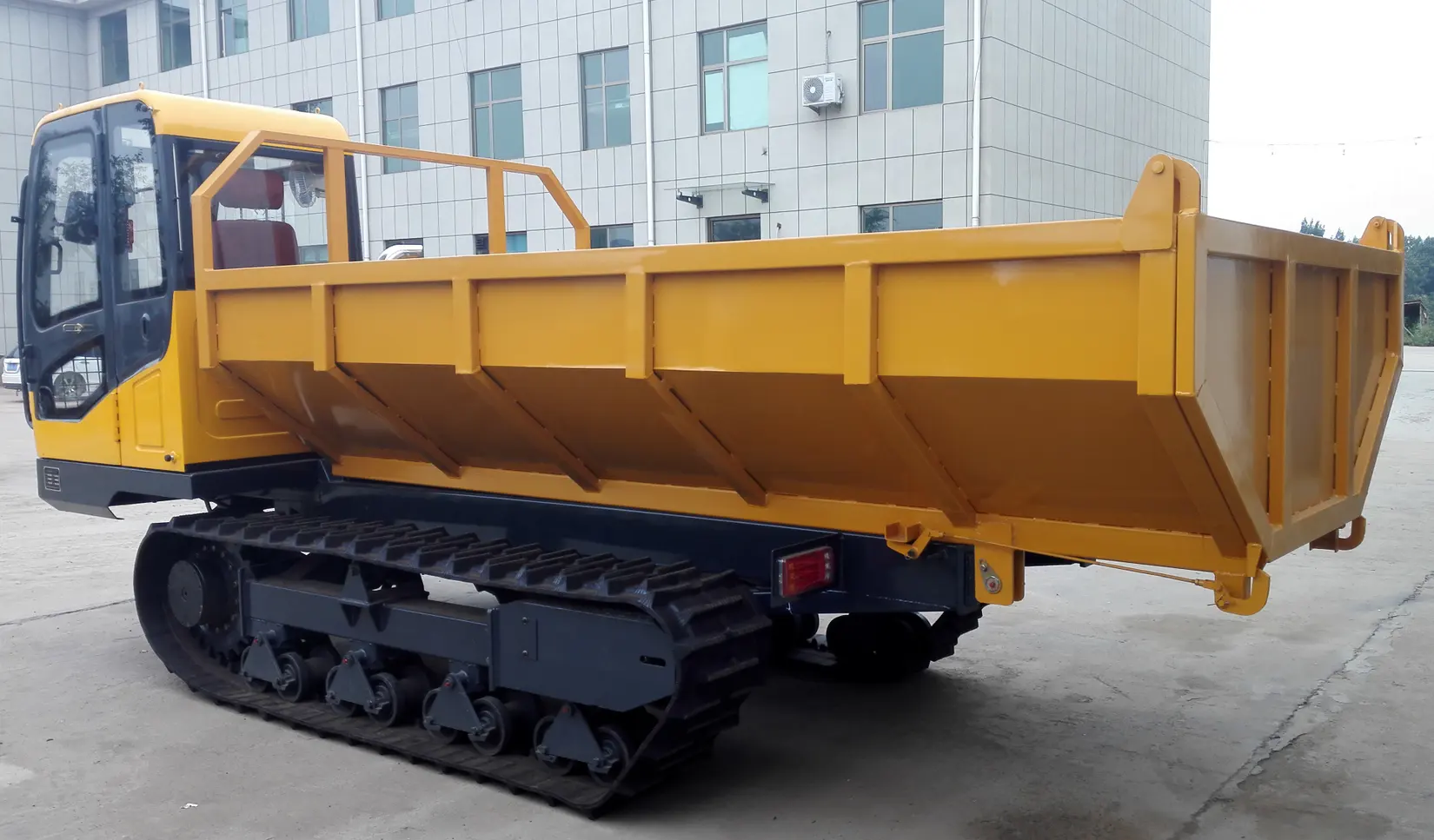 6 Ton High Operation Crawler Dumper Mini Zelfladende Crawler Dump Truck