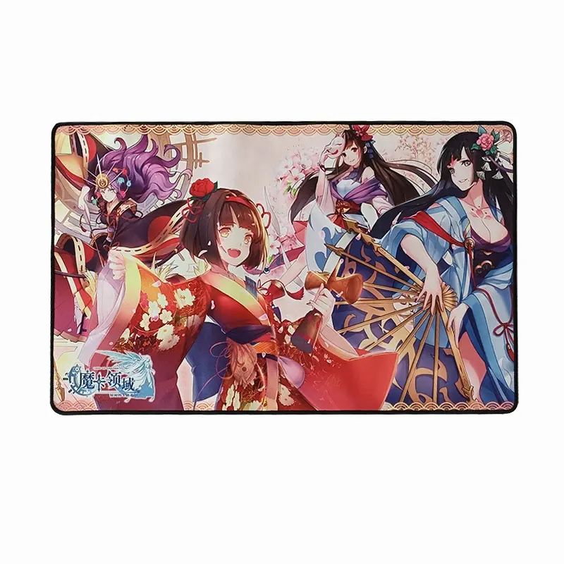 Trading Card Game Rubber Mouse Pad Playmat Custom Yugioh Anime Playmats Card Game Play mat