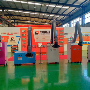 Máy lọc khói hàn di động công nghiệp với bộ lọc PTFE <span class=keywords><strong>HEPA</strong></span> (hiệu quả 99.99%) | hút chống cháy, chi phí bảo trì thấp - Product Image 4