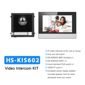 Oem 7in 4 Wire <strong>Video</strong> <strong>Intercom</strong> Ds-kis603-p Ds-kh8350-wte1 Ds-kis602 Ds-kis204 Door Lock Phone <strong>Intercom</strong> <strong>System</strong>
