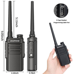 Baofeng เครื่องรับส่งวิทยุรุ่น WP31,วิทยุสื่อสาร UHF 400-470MHz แบบชาร์จ Type-C วิทยุ BF-888S เพิ่มเสาอากาศ NA-771 - Product Image 3