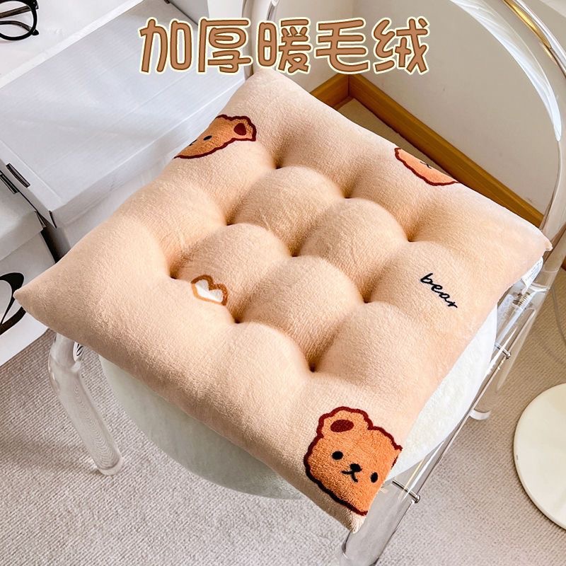 Warm Fleece - หมีหัวใจสีน้ำตาลอ่อน (แนะนำ)