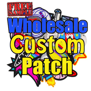 Groothandel Custom Design Heat Press Geborduurde Custom Chenille Patches Hoeden Designer Logo Ijzer Op Maat Geborduurde Patches - Product Image 1