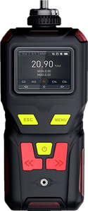 ポータブルポンプ4in1アラームガス検知器ガス用にカスタマイズEX O2 H2S CO CO2 CH4 C2H4 VOCS PM O3ガス漏れ検知器 - Product Image 2