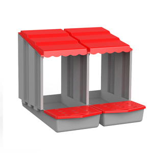 Caja de anidación de alta calidad para gallinero Cajas de anidación de pollos con tapa para proteger los huevos - Product Image 3