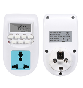 AL-06 timer presa LCD display digitale interruttore di controllo del tempo presa Timer interruttore presa AL-06 TIMER - Product Image 5