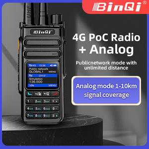 Binqi BQ-888EN xách tay PoC đài phát thanh 4 gam Long Range UHF và VHF Walkie Talkie với khối lượng cao GPS định vị 5000km Linux OS GPS - Product Image 2