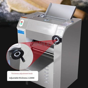 Nhỏ tự động Pie mềm bánh Pizza bột cán lăn Báo Chí flattener Máy làm bột cán máy cho tiệm bánh - Product Image 4