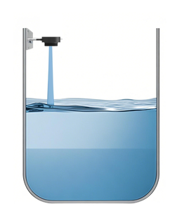 Sensor digital de nivel agua acero inoxidable RS485 para calderas y tanques combustible