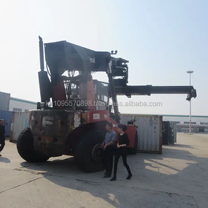 2018 Modell Gebraucht Terex Fantuzzi CS45KM Reach Stacker 45ton Kapazität Gabelstapler Guter Zustand Schwer last container Handler Shanghai - Product Image 4