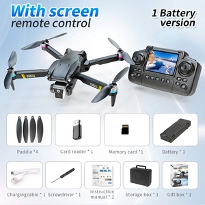 K13最大可折叠无人机，带屏幕遥控无刷电机WiFi手势摄影光流双摄像头FPV Dron - Product Image 6