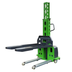 Vision Loading 500kg容量1100mm持ち上げ高さスタッカートラック用CE電力セルフローディングスタッカーフォークリフト - Product Image 1