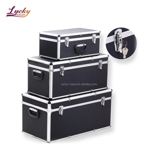 高品质铝制外壳金属工具箱带锁 - Product Image 1