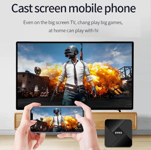 Nuova rete D905 Set Top Box <span class=keywords><strong>Android</strong></span> HD TV produttore di vendite dirette S905x