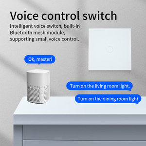 Akıllı ev akıllı ışık anahtarı Google ses aktif dokunmatik Panel 10A Max. Current IP66 seviye uyumlu akıllı yaşam App - Product Image 6