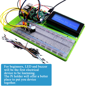 GeeekPi ABS実験ホルダーキットプラットフォームラズベリーパイ4B/3B + / 3B/2B/ゼロ/W/Arduino/ Mega 2560用 - Product Image 5