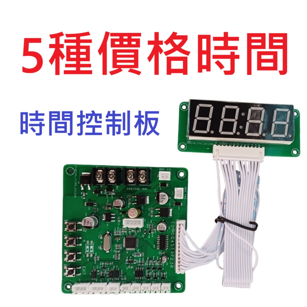Version 1 - Définir 5 combinaisons prix/temps différentes.