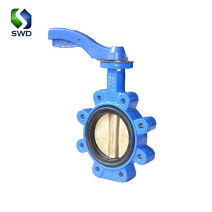 SWD Brand New <strong>Manual</strong> Water Butterfly <strong>Valve</strong> DN80 (3") Semi-Lugged Wafer Pattern Lever <strong>Operated</strong> Butterfly <strong>Valves</strong>
