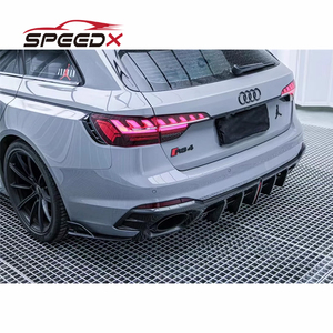 Pour <span class=keywords><strong>Audi</strong></span> <span class=keywords><strong>RS4</strong></span> B9 mise à niveau AE Style carbone diffuseur arrière Kit de carrosserie <span class=keywords><strong>RS4</strong></span> AE carbone diffuseur arrière - Product Image 3