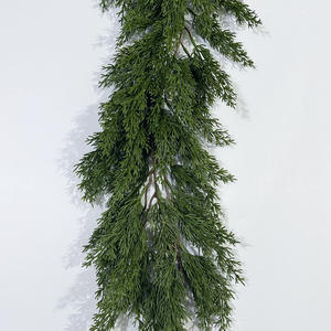 1,8 M Kunststoff Pine Cypress Vine Strips Künstliche Pflanze für Hochzeit Weihnachts fest Dekoration hängen an der Wand - Product Image 3