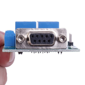 DC 5V 12V2チャンネルRS232シリアルポート制御リレースイッチボードSCMインターフェースPCリレーDB9モジュール - Product Image 3