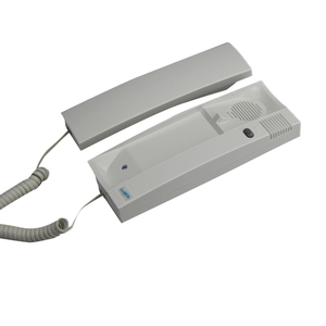 Precio de fábrica, intercomunicador bidireccional sin polaridad, teléfonos de puerta de Audio, teléfono interior, 2 botones con sistema de cableado 4 + N para habitaciones múltiples