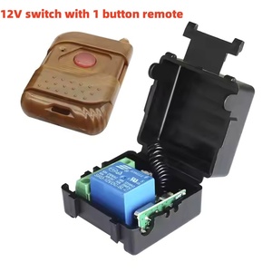 RF433M BAJIE telecomando singolo a quattro chiave EV1527 codice di apprendimento interruttore di controllo di accesso allarme di sicurezza RF telecomando - Product Image 2