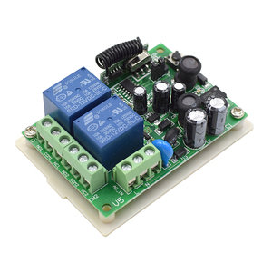 リレーレシーバーおよびコントローラー433MhzライトドアガレージゲートリモートAC 85V ~ 250V 110V 220V 2CH用リモコンスイッチ - Product Image 6