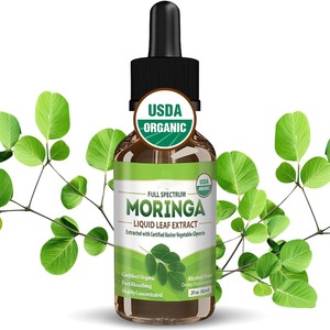 Nhãn hiệu riêng Moringa lá chiết xuất chất lỏng giọt Rau Glycerin axit amin thiết yếu lúa mì-Nhạy cảm màu xanh lá cây hành vi - Product Image 5