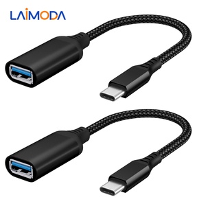 Cavi di ricarica per trasmissione dati da 0.2m da tipo c a cavo USB3.0 OTG per dispositivi elettronici telefoni cellulari tastiere mouse Laptop - Product Image 1
