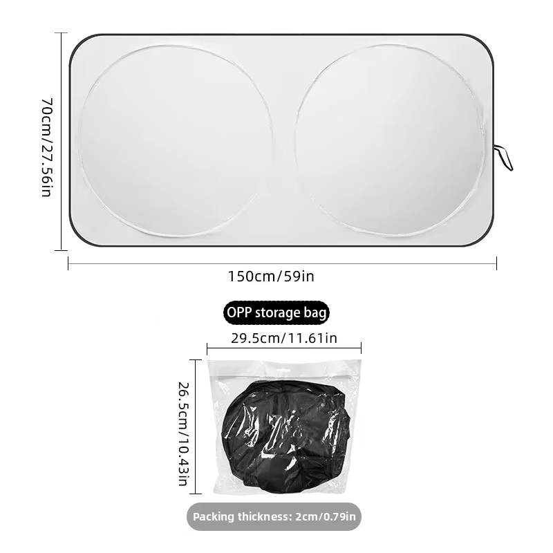 Borsa da 150 * 70 cm-opp