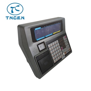 Indicador de pesaje electrónico LCD, medidor de escala de peso, impresora térmica de recibos de etiquetas pos incorporada, TS60LD - Product Image 3