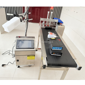 La stampante automatica a getto d'inchiostro a spruzzo continuo per bottiglie per animali domestici è dotata di codice lotto e codifica della data di scadenza - Product Image 3