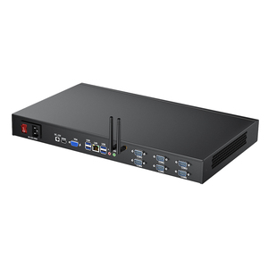 Servidor de host de computadora industrial pequeño Rs232 2 * Lan 6 * Com Montado en rack 2 * Lan 6 * Com Gen Core I3 I5 I7 Cpu Linux Wins Mini Itx Pc - Product Image 1