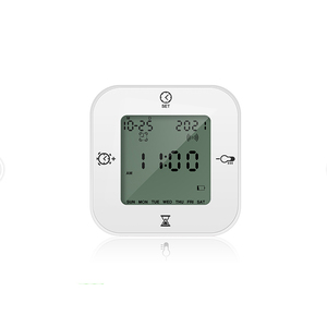 Multifunktion ales LCD-Display Indoor Outdoor Hygrometer Thermometer Wecker Kalender mit Timer-Funktion - Product Image 1