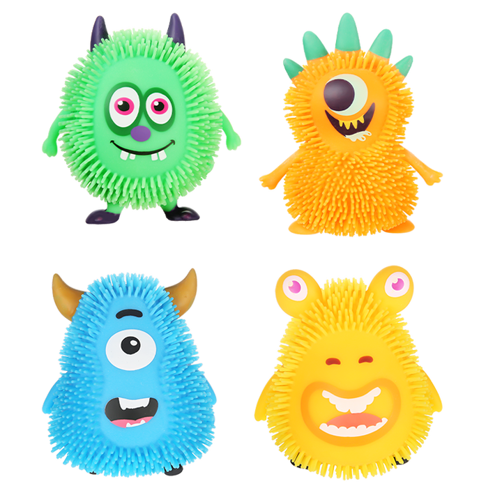 Mainan Remas Mewah Silikon Gaya Baru Kualitas Tinggi Happy Monster Fidget Mainan TPR Licin untuk Pesta